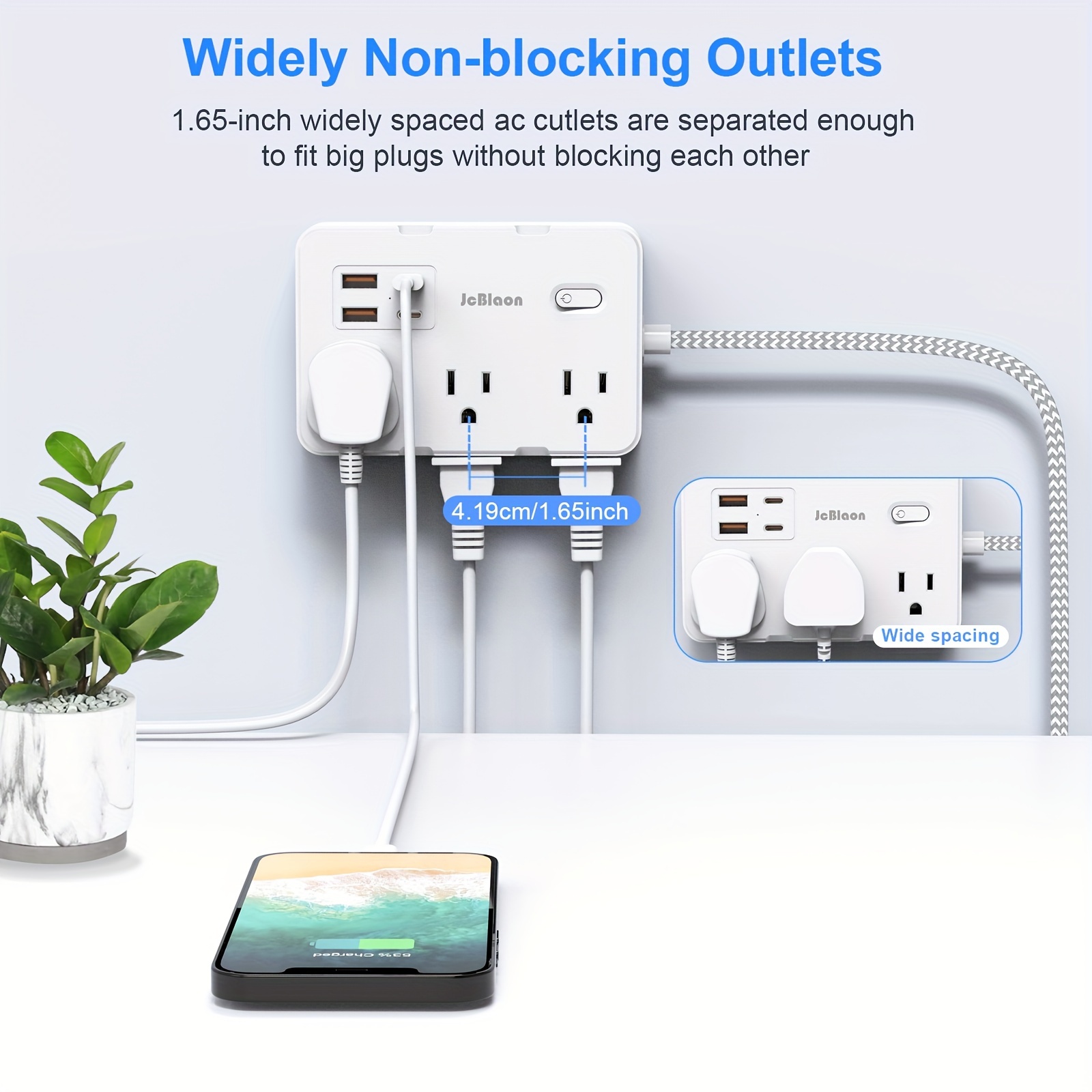 US ปลั๊ก AC Outlet Multiprise  - Home Improvement Outlet บทวิจารณ์และราคา