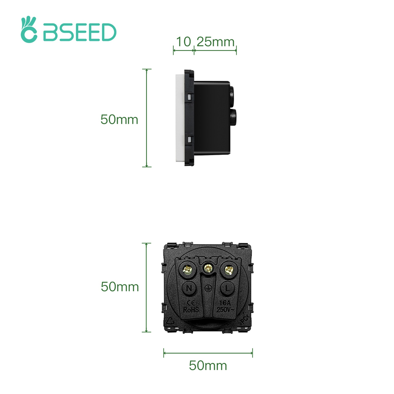 Bseed เสียบปลั๊กไฟฝรั่งเศสพร้อ - Home Improvement Outlet บทวิจารณ์และราคา