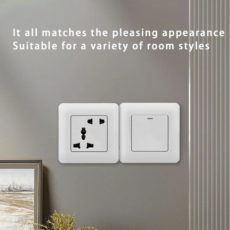 เต้ารับสวิตช์ติดผนังสีขาวรัสเซ - Home Improvement Outlet บทวิจารณ์และราคา