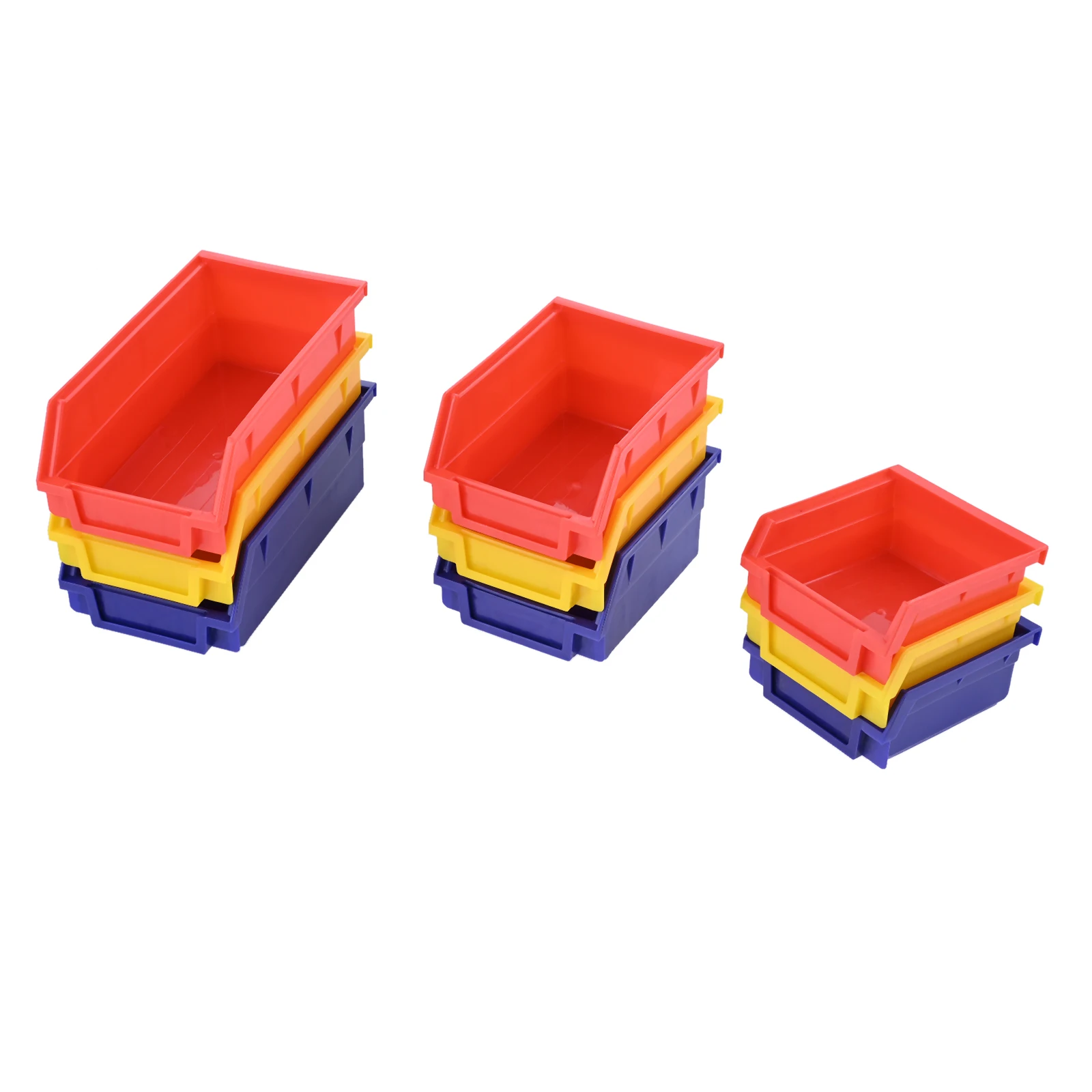 10ชิ้นกล่องเก็บเครื่องมือวางซ้ - Home Improvement Binford Tools บทวิจารณ์และราคา
