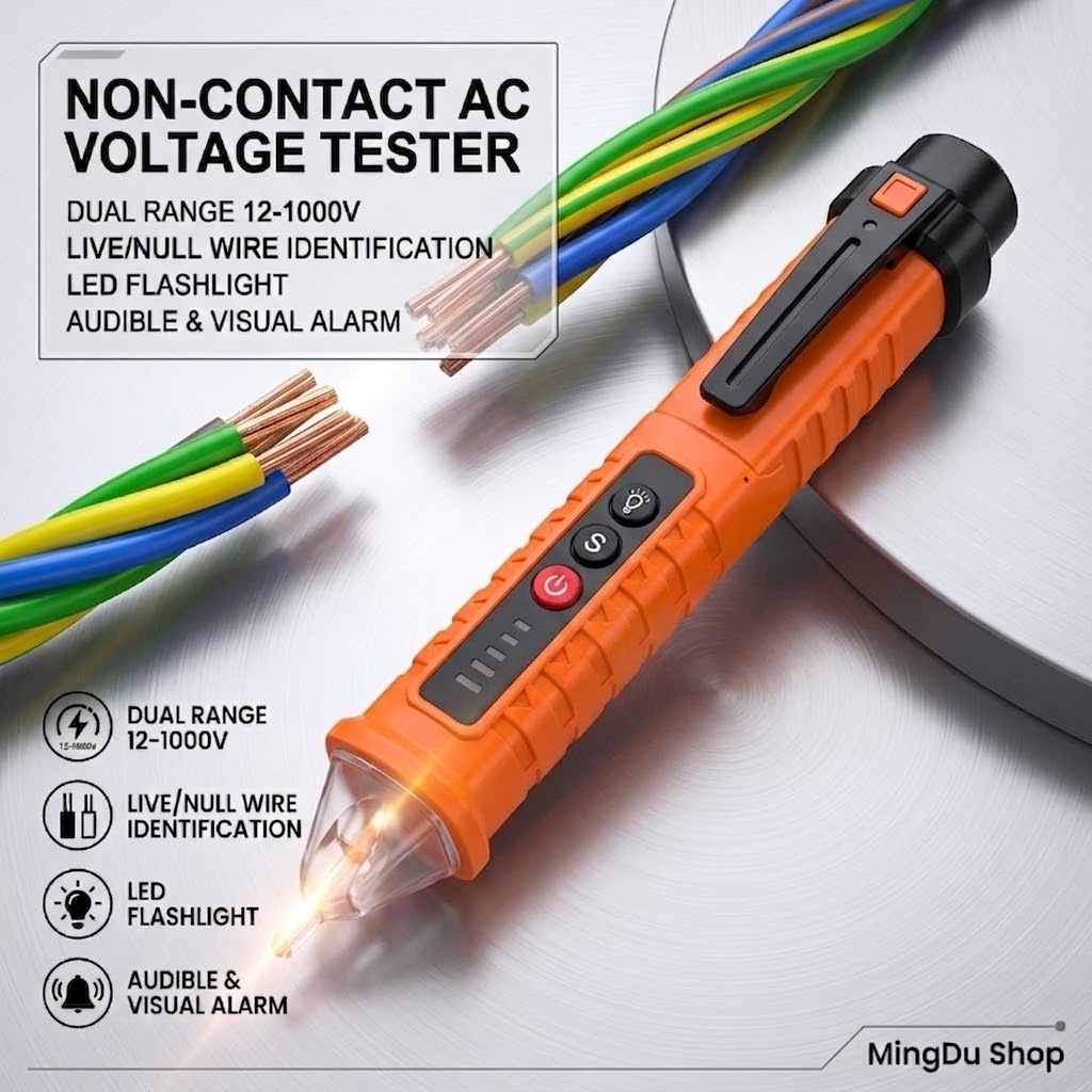 ปากกาตรวจจับแรงดันไฟฟ้าแบบไม่ส - Home Improvement Outlet บทวิจารณ์และราคา
