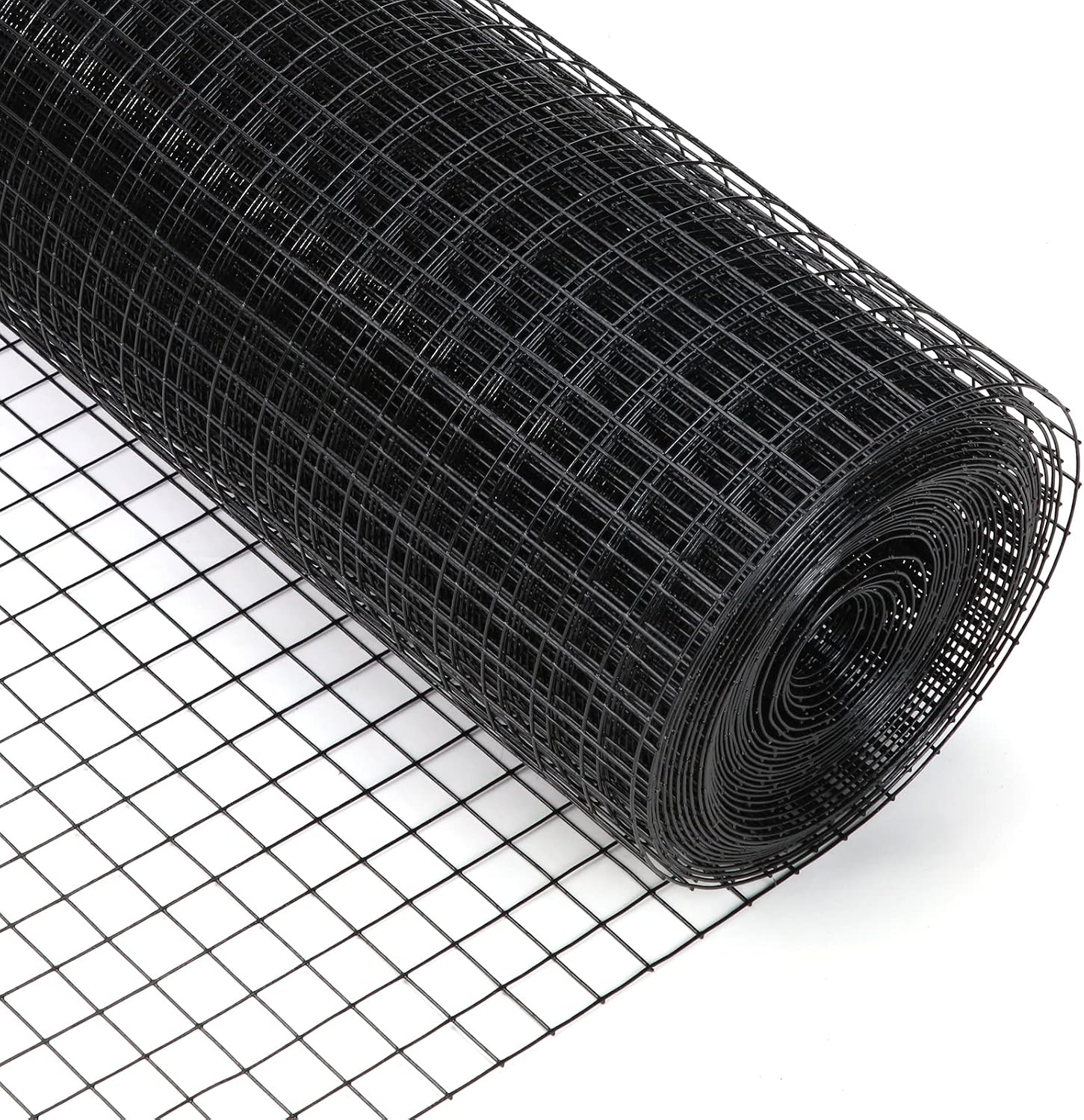 ตาข่ายลวดเชื่อมเคลือบไวนิลสีดำ - Home Improvement Fence บทวิจารณ์และราคา